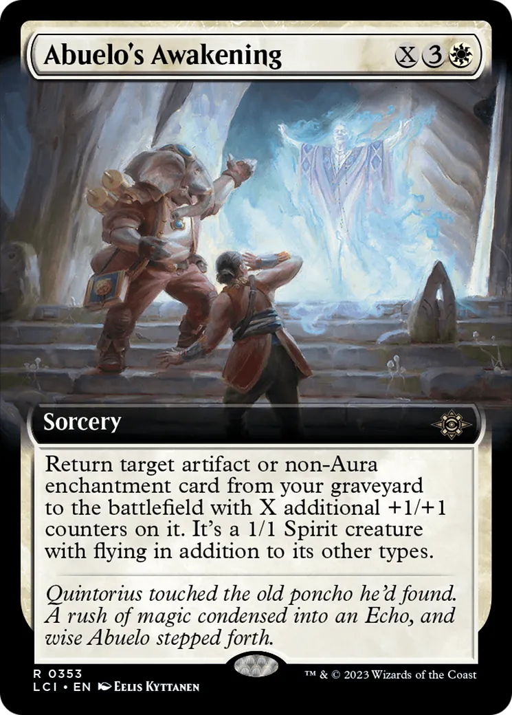 Abuelo's Awakening — The Lost Caverns of Ixalan — Magic: The Gathering