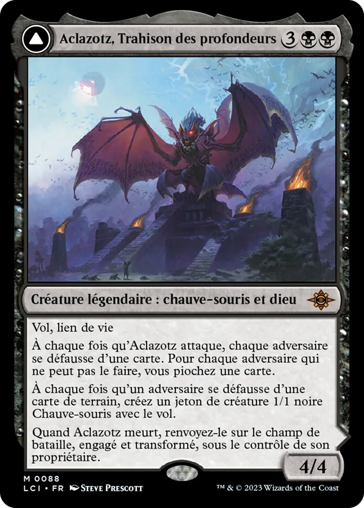 Aclazotz, Trahison des profondeurs // Temple des morts