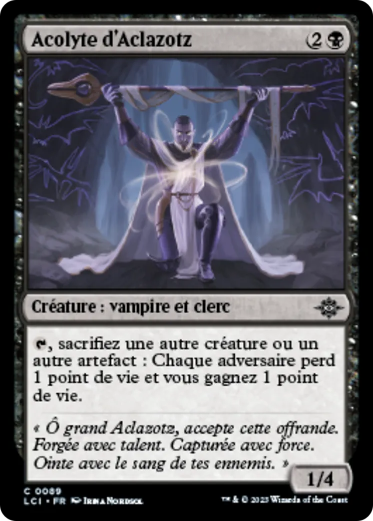 Acolyte of Aclazotz — The Lost Caverns of Ixalan — Magic: The Gathering