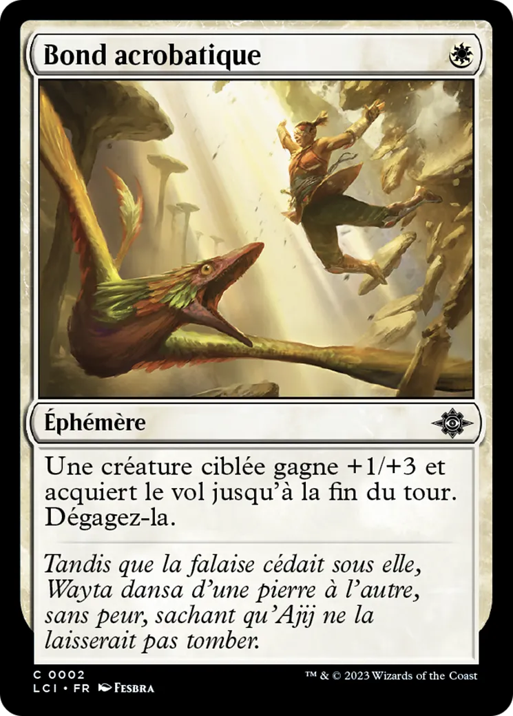 Bond acrobatique — The Lost Caverns of Ixalan — Magic: The Gathering