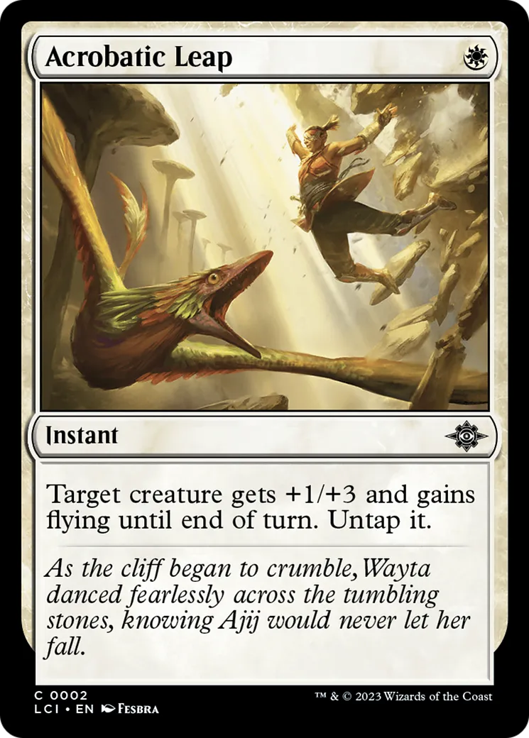 Acrobatic Leap — The Lost Caverns of Ixalan — Magic: The Gathering