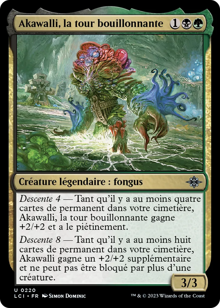 Akawalli, la tour bouillonnante — The Lost Caverns of Ixalan — Magic: The Gathering