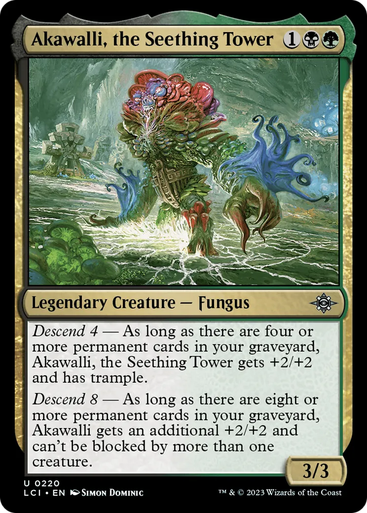 Akawalli, the Seething Tower — The Lost Caverns of Ixalan — Magic: The Gathering