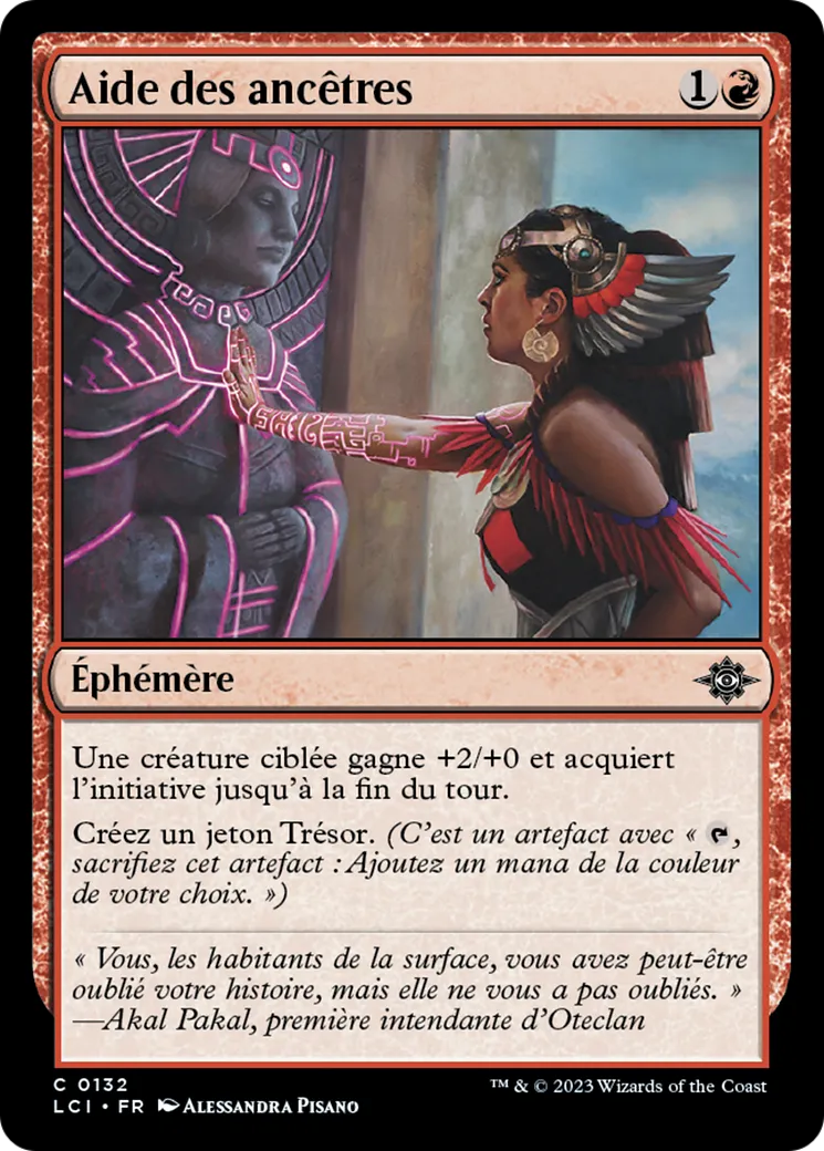 Aide des ancêtres — The Lost Caverns of Ixalan — Magic: The Gathering
