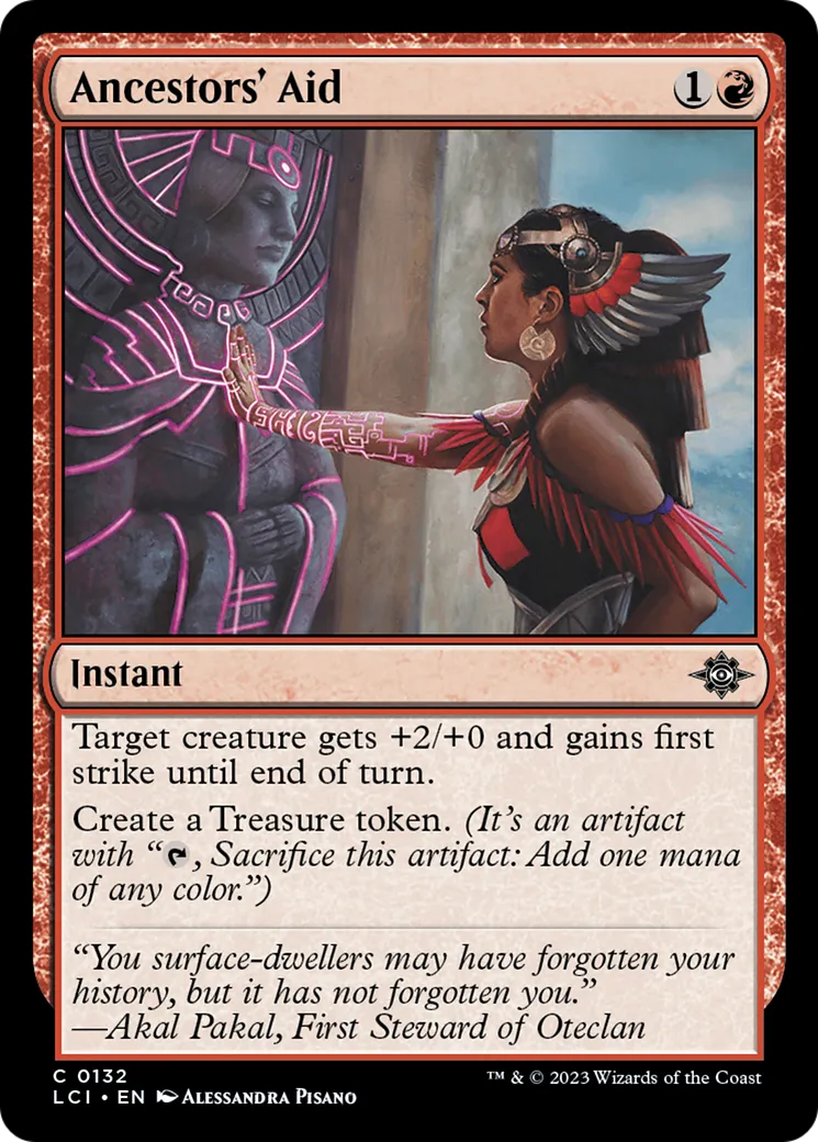 Ancestors' Aid — The Lost Caverns of Ixalan — Magic: The Gathering