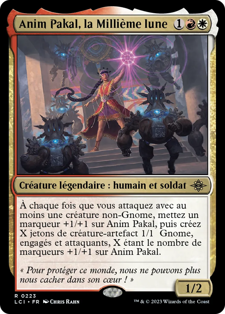 Anim Pakal, la Millième lune — The Lost Caverns of Ixalan — Magic: The Gathering