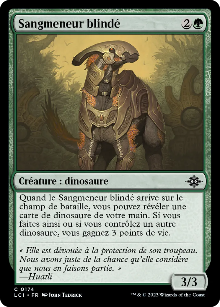 Sangmeneur blindé — The Lost Caverns of Ixalan — Magic: The Gathering