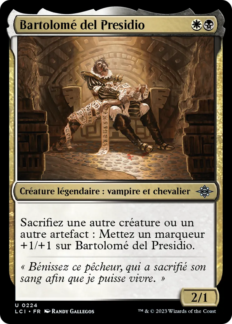 Bartolomé del Presidio — The Lost Caverns of Ixalan — Magic: The Gathering