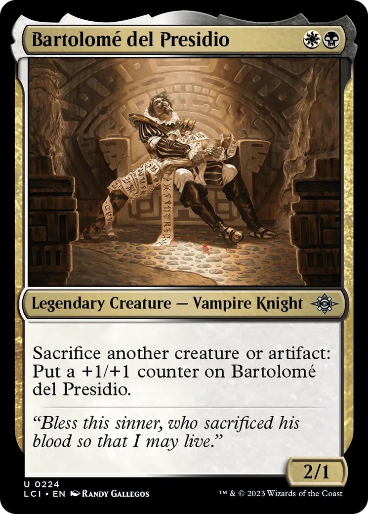 Bartolomé del Presidio — The Lost Caverns of Ixalan — Magic: The Gathering