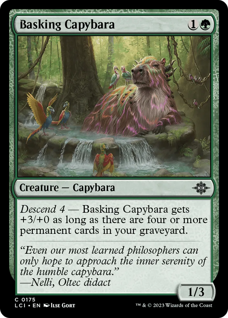 Capybara indolent — The Lost Caverns of Ixalan — Magic: The Gathering