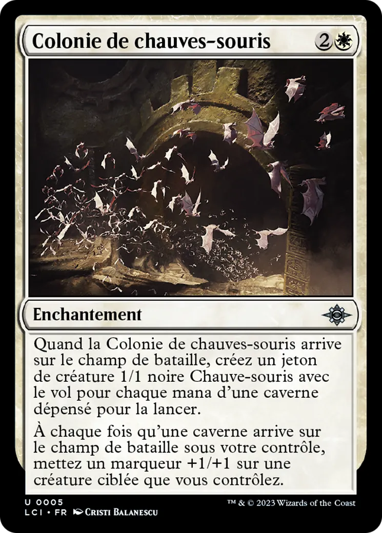 Colonie de chauves-souris — The Lost Caverns of Ixalan — Magic: The Gathering