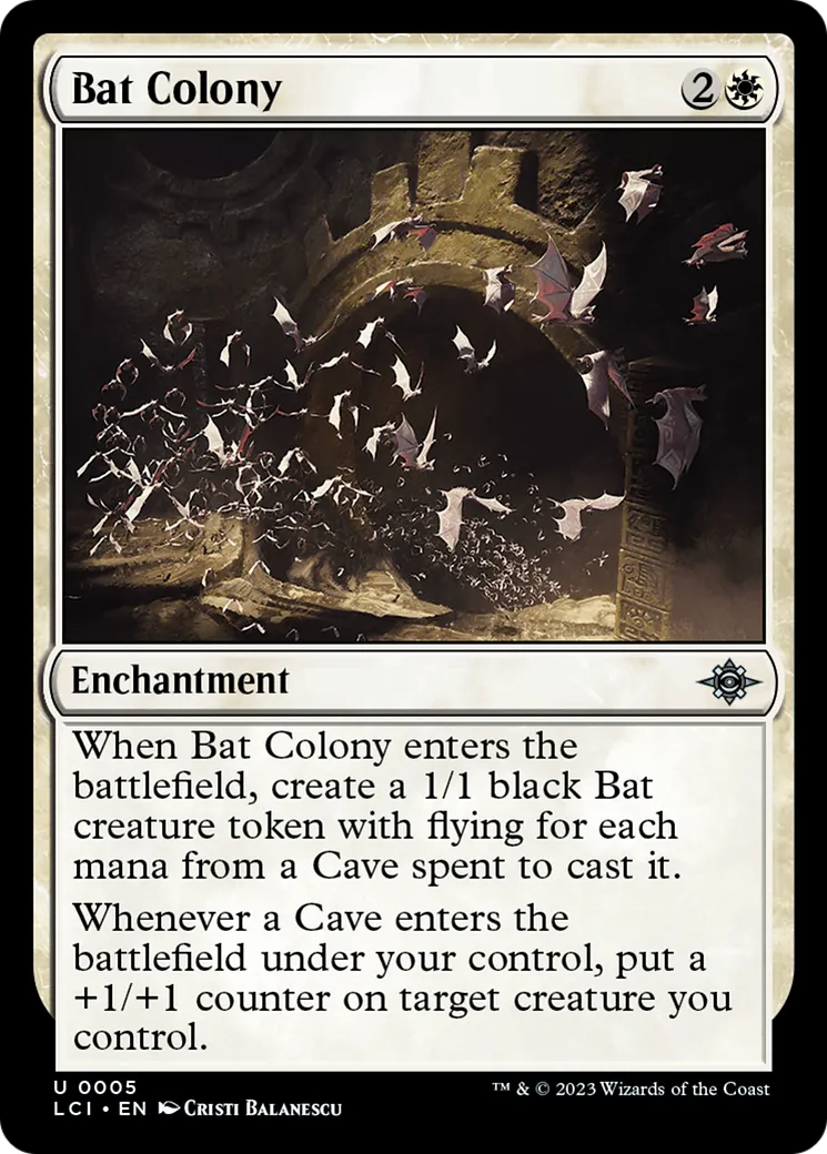 Colonie de chauves-souris — The Lost Caverns of Ixalan — Magic: The Gathering