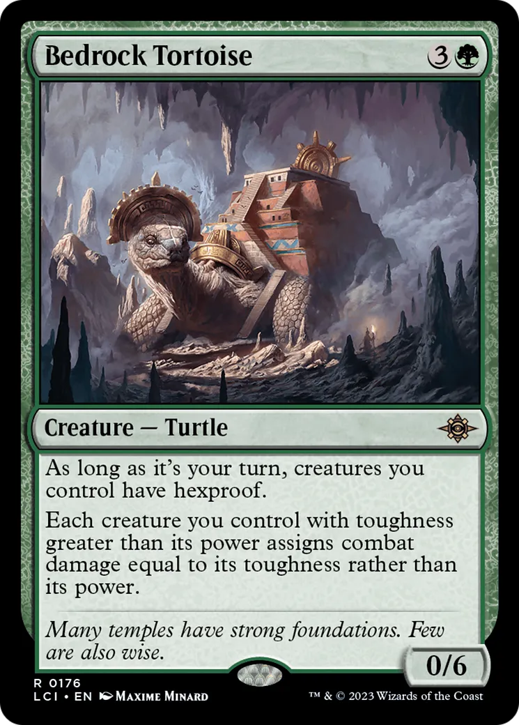 Bedrock Tortoise — The Lost Caverns of Ixalan — Magic: The Gathering
