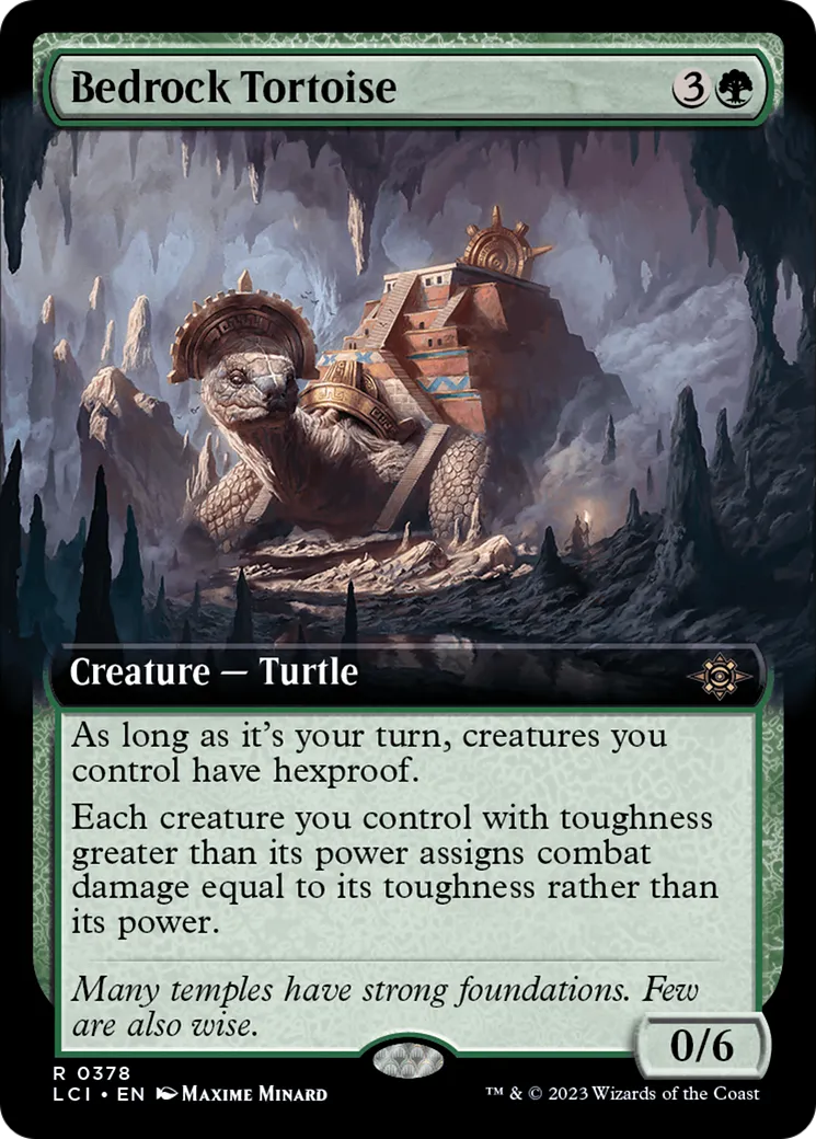Bedrock Tortoise — The Lost Caverns of Ixalan — Magic: The Gathering