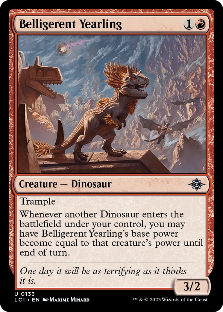 Progéniture agressive — The Lost Caverns of Ixalan — Magic: The Gathering