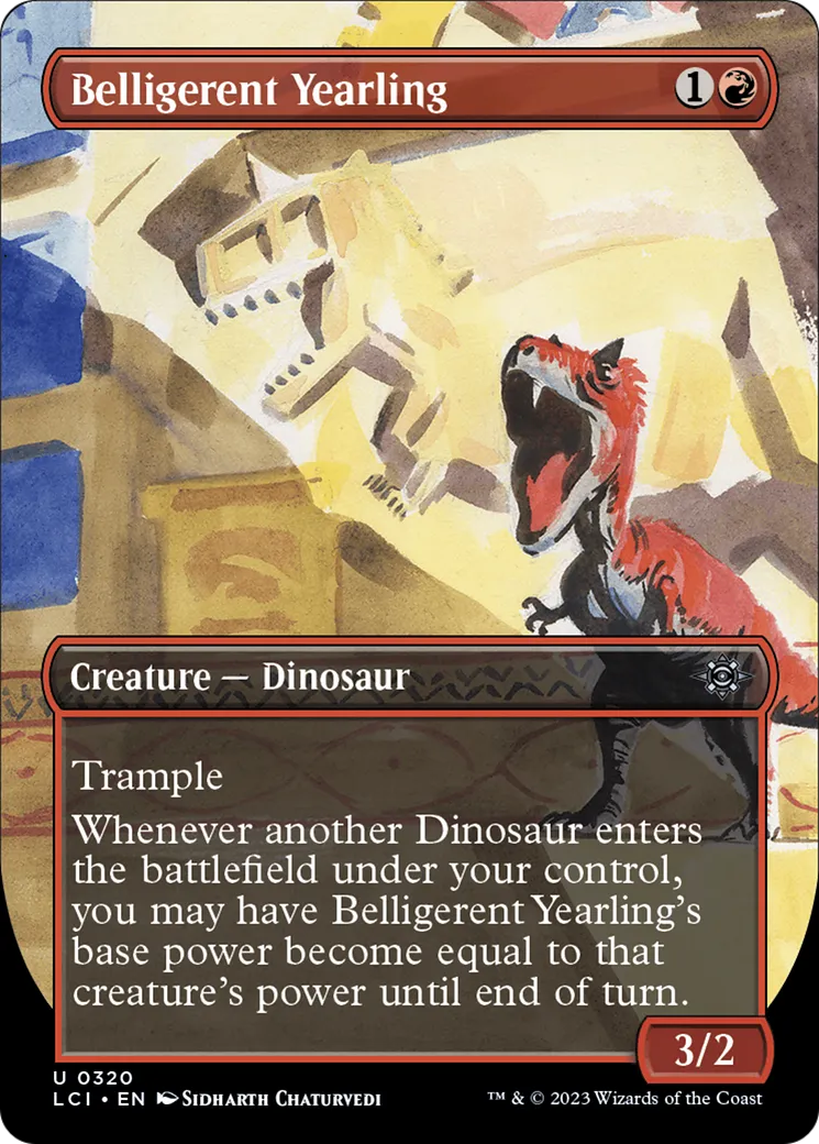 Progéniture agressive — The Lost Caverns of Ixalan — Magic: The Gathering