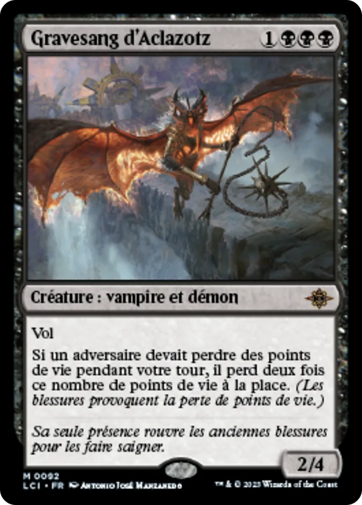 Bloodletter of Aclazotz — The Lost Caverns of Ixalan — Magic: The Gathering