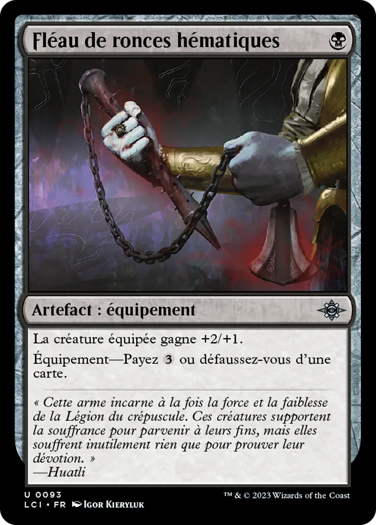 Fléau de ronces hématiques — The Lost Caverns of Ixalan — Magic: The Gathering