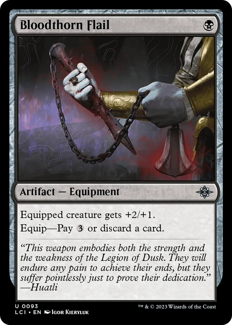 Fléau de ronces hématiques — The Lost Caverns of Ixalan — Magic: The Gathering