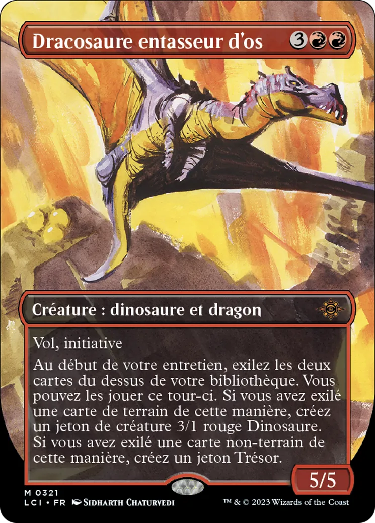 Dracosaure entasseur d'os — The Lost Caverns of Ixalan — Magic: The Gathering