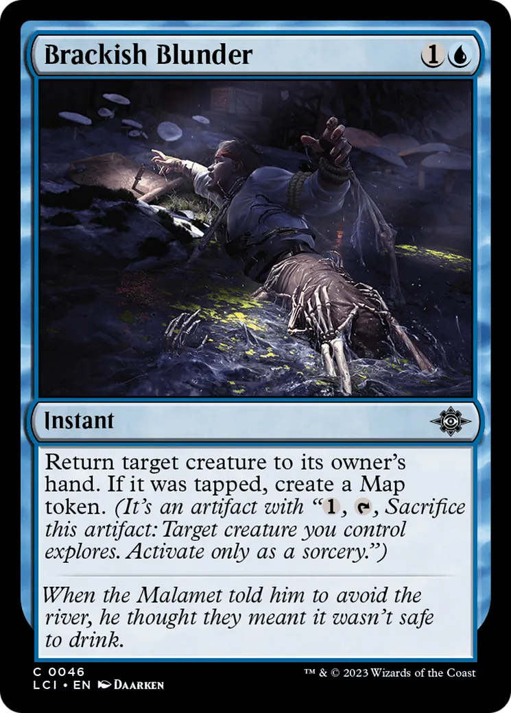 Brackish Blunder — The Lost Caverns of Ixalan — Magic: The Gathering
