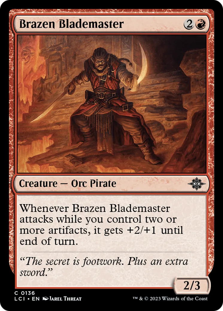 Maître d'épée intrépide — The Lost Caverns of Ixalan — Magic: The Gathering