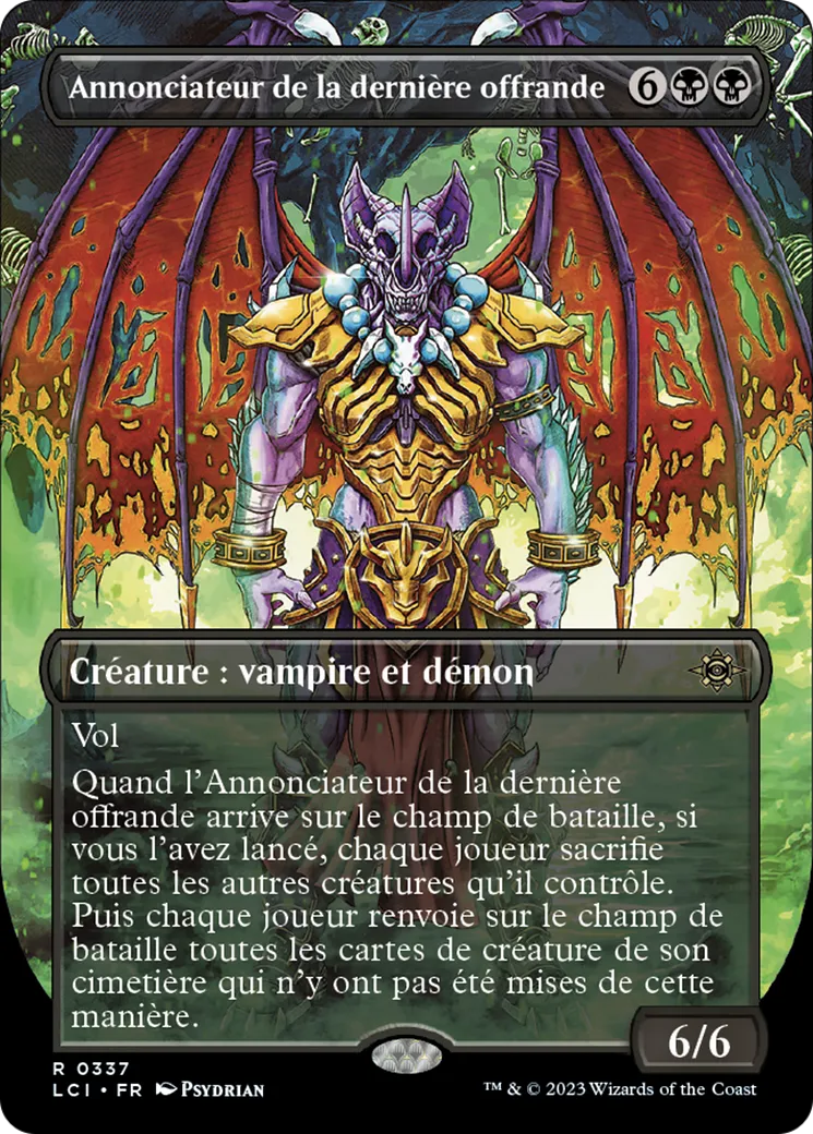 Annonciateur de la dernière offrande — The Lost Caverns of Ixalan — Magic: The Gathering