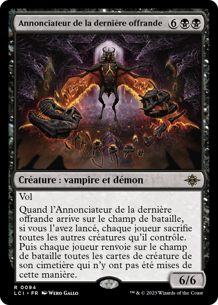 Annonciateur de la dernière offrande — The Lost Caverns of Ixalan — Magic: The Gathering