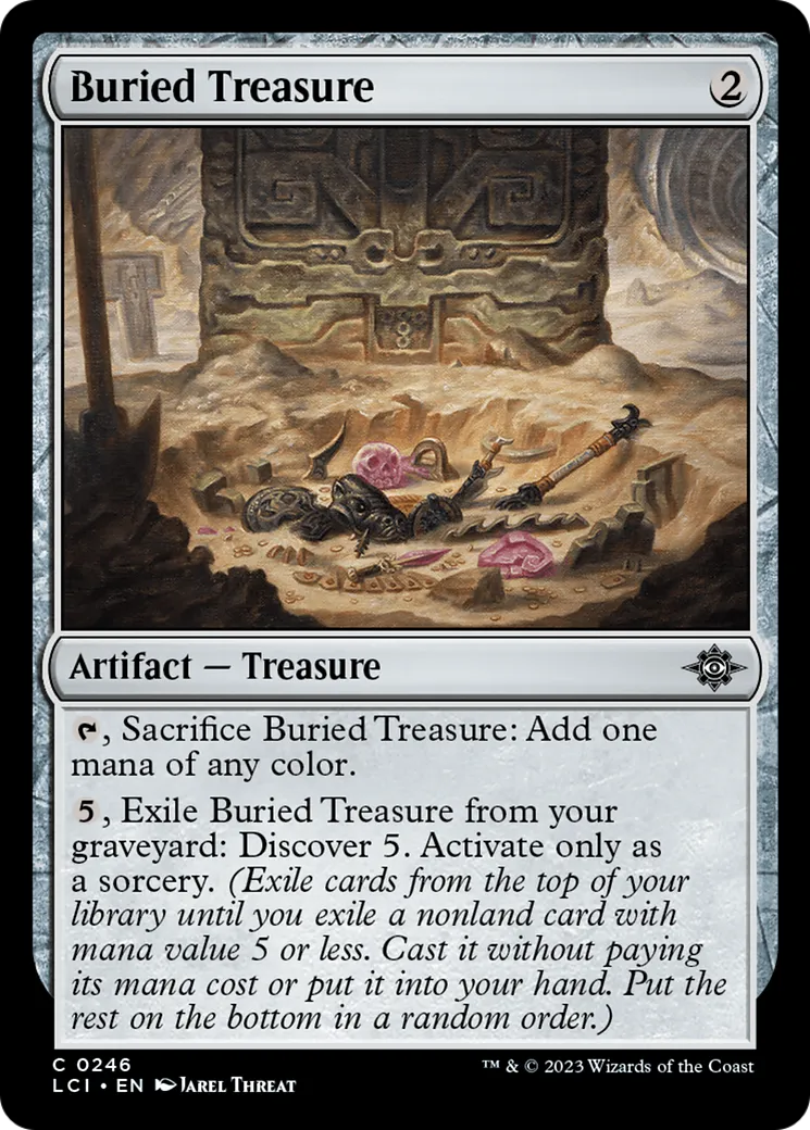 Buried Treasure — The Lost Caverns of Ixalan — Magic: The Gathering