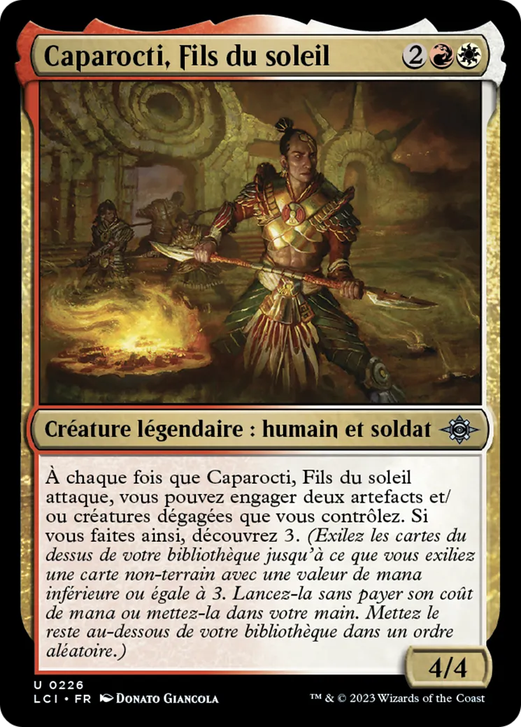 Caparocti, Fils du soleil — The Lost Caverns of Ixalan — Magic: The Gathering