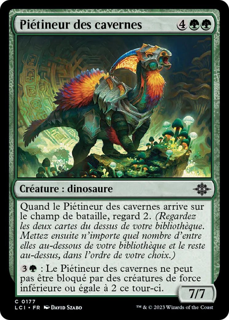 Piétineur des cavernes — The Lost Caverns of Ixalan — Magic: The Gathering