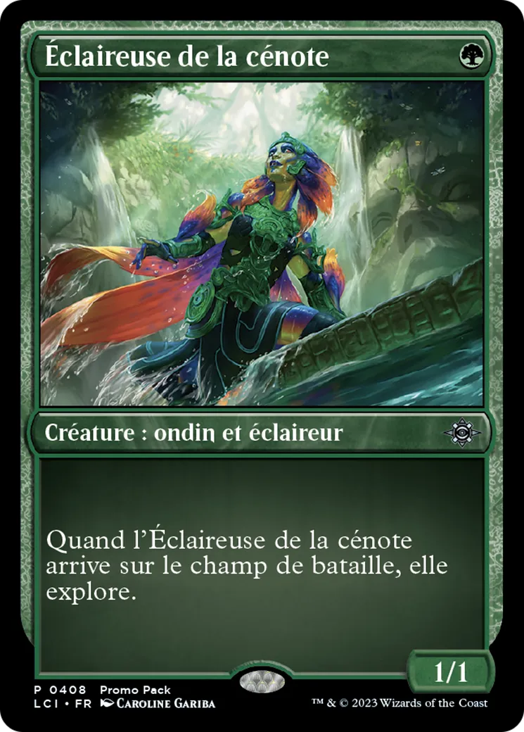 Éclaireuse de la cénote — The Lost Caverns of Ixalan — Magic: The Gathering