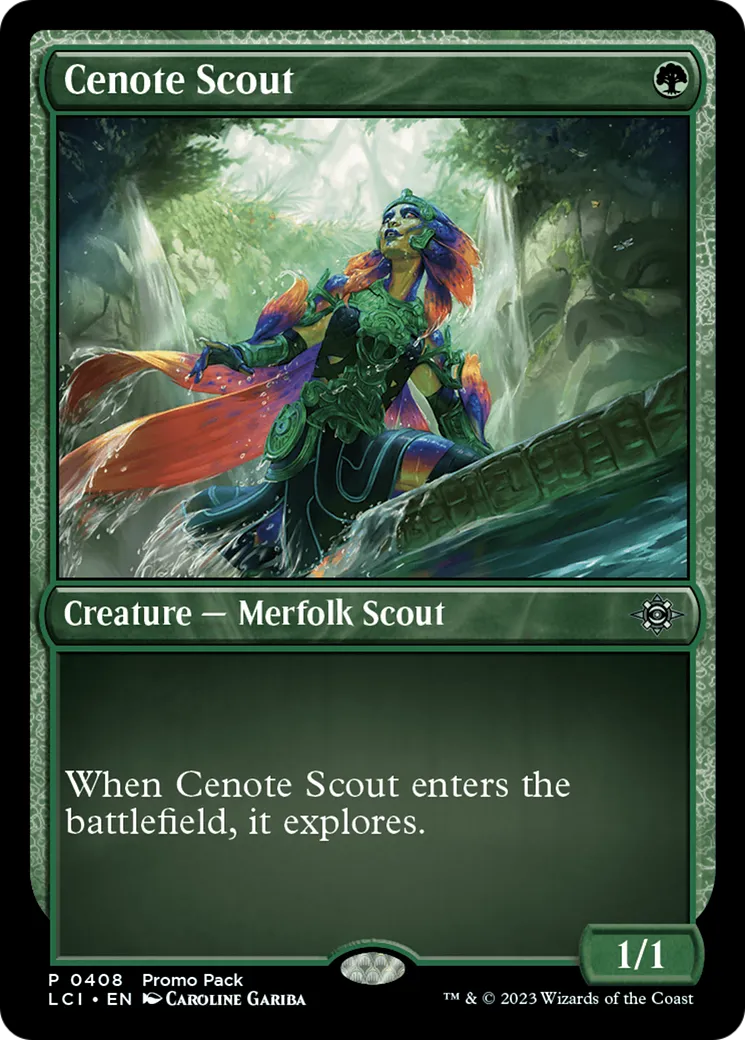 Éclaireuse de la cénote — The Lost Caverns of Ixalan — Magic: The Gathering