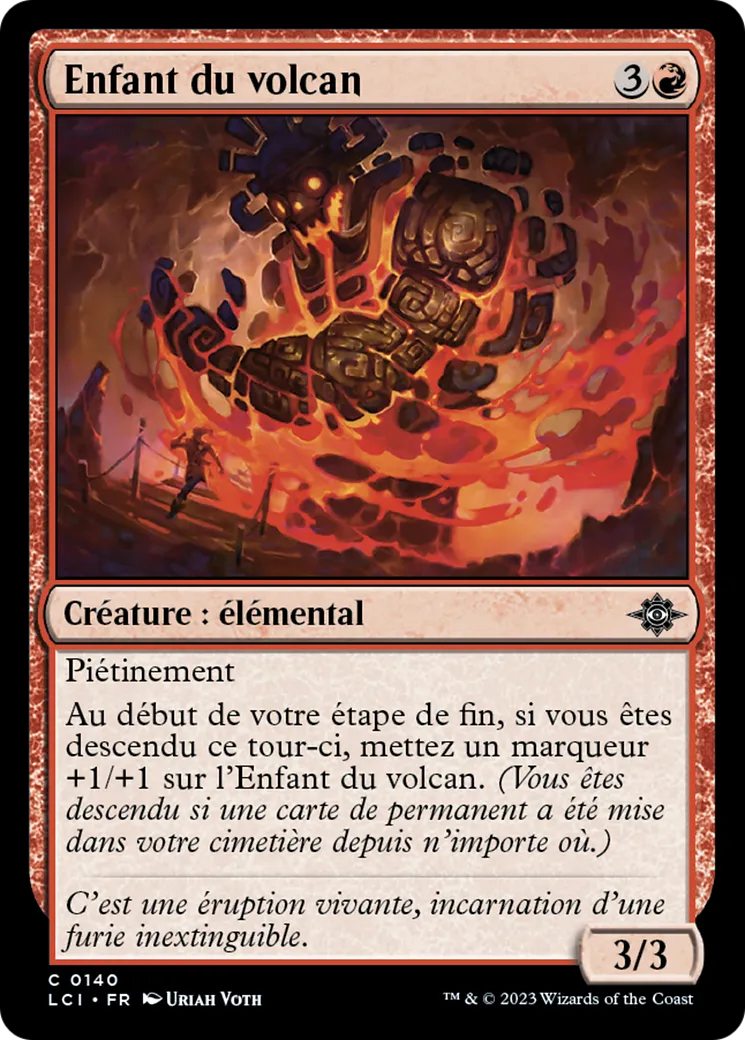 Enfant du volcan — The Lost Caverns of Ixalan — Magic: The Gathering