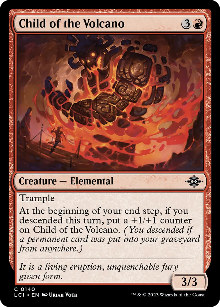 Enfant du volcan — The Lost Caverns of Ixalan — Magic: The Gathering