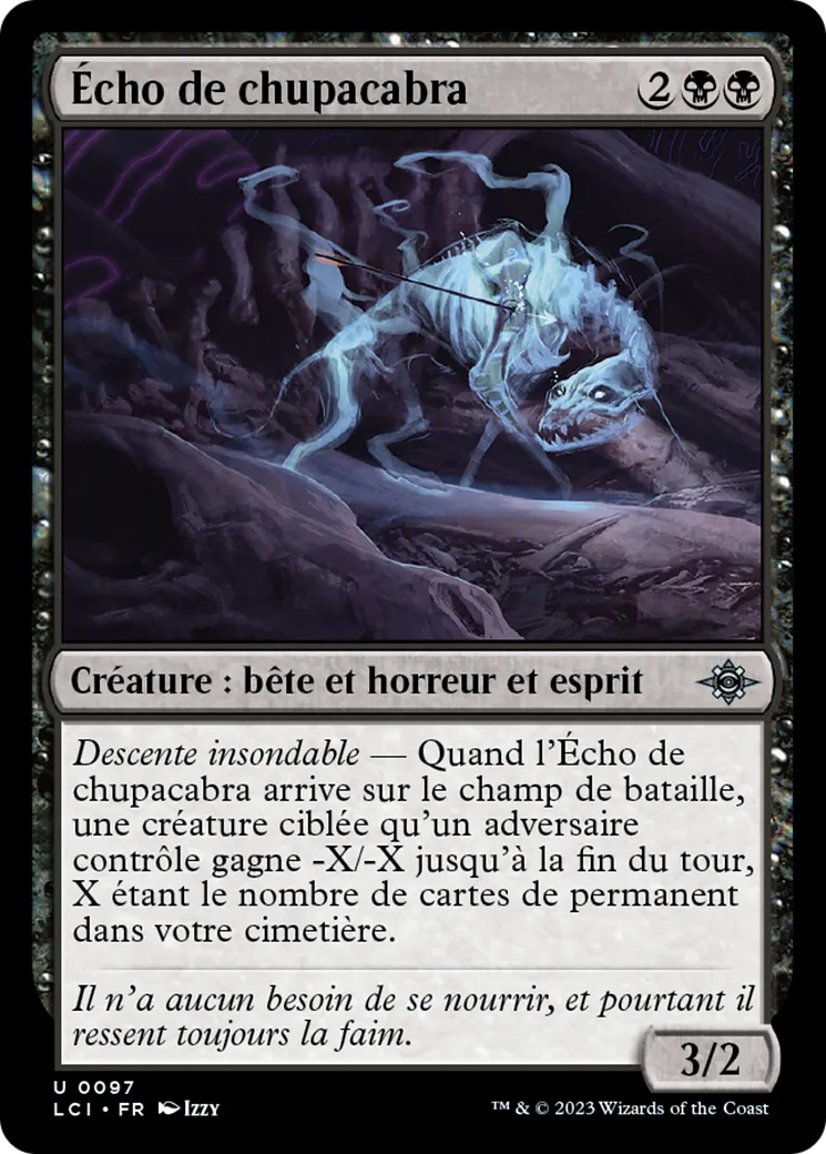 Écho de chupacabra — The Lost Caverns of Ixalan — Magic: The Gathering
