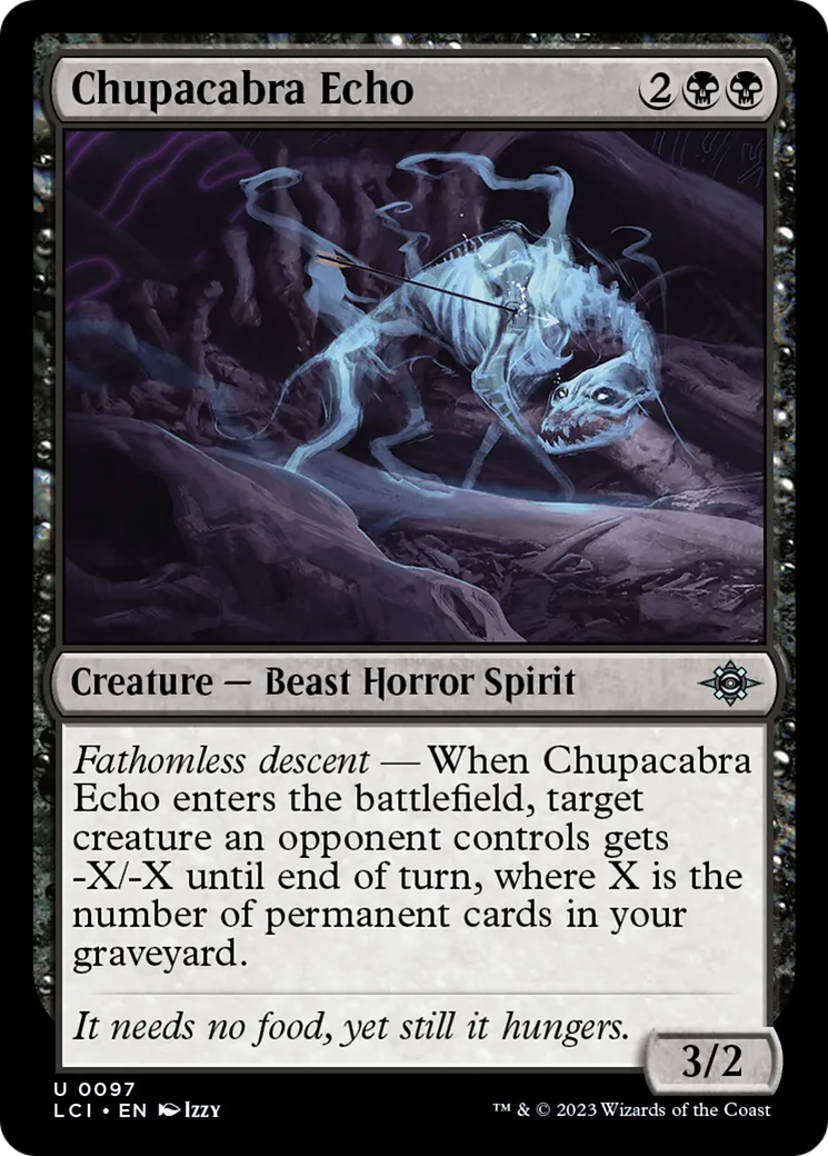 Écho de chupacabra — The Lost Caverns of Ixalan — Magic: The Gathering