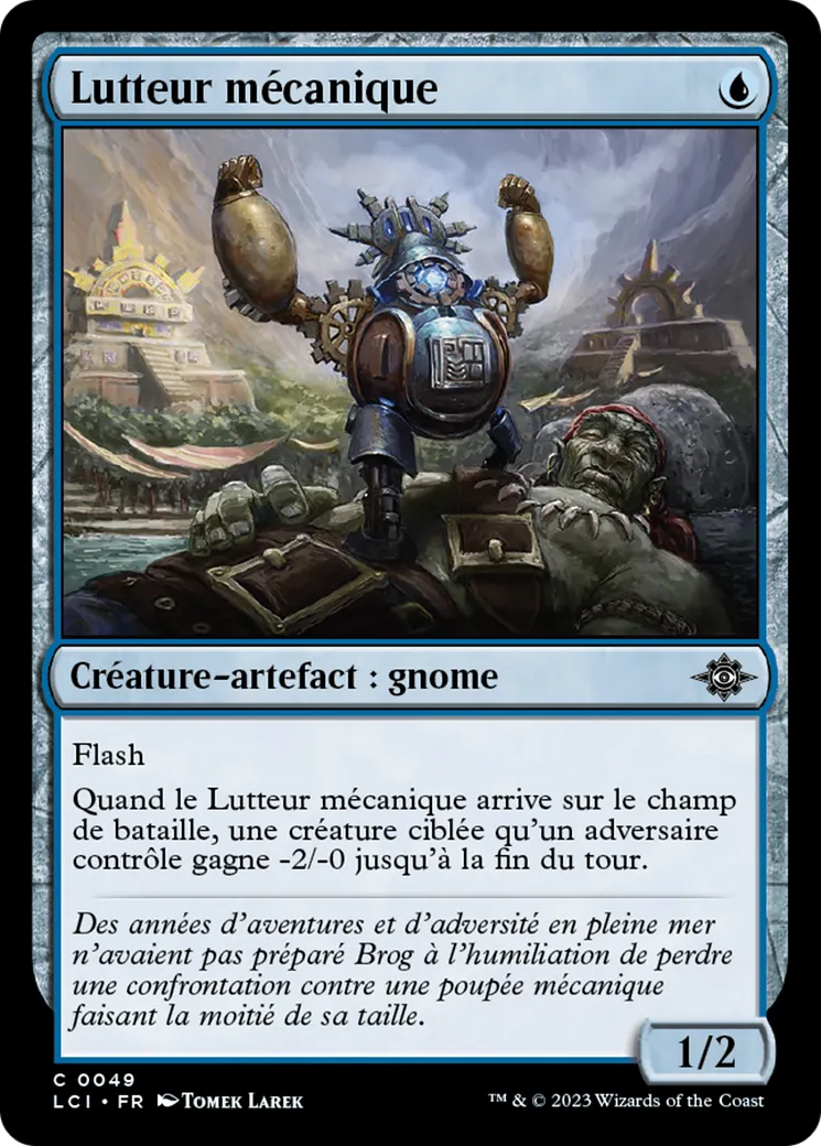Lutteur mécanique — The Lost Caverns of Ixalan — Magic: The Gathering
