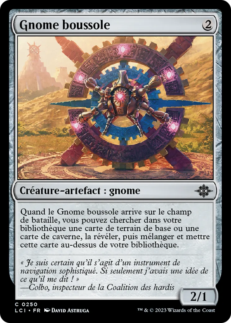 Gnome boussole — The Lost Caverns of Ixalan — Magic: The Gathering
