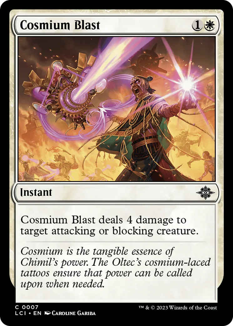 Salve de cosmium — The Lost Caverns of Ixalan — Magic: The Gathering