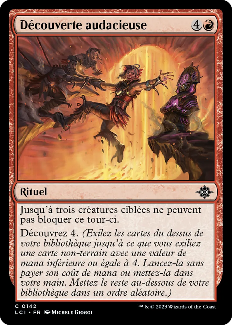 Découverte audacieuse — The Lost Caverns of Ixalan — Magic: The Gathering