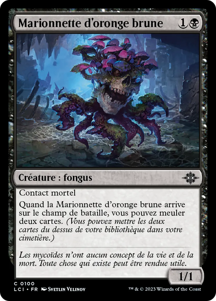 Marionnette d'oronge brune — The Lost Caverns of Ixalan — Magic: The Gathering