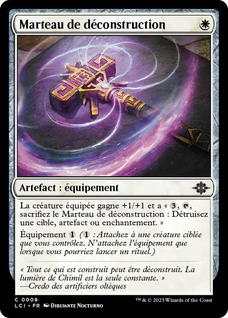 Marteau de déconstruction — The Lost Caverns of Ixalan — Magic: The Gathering