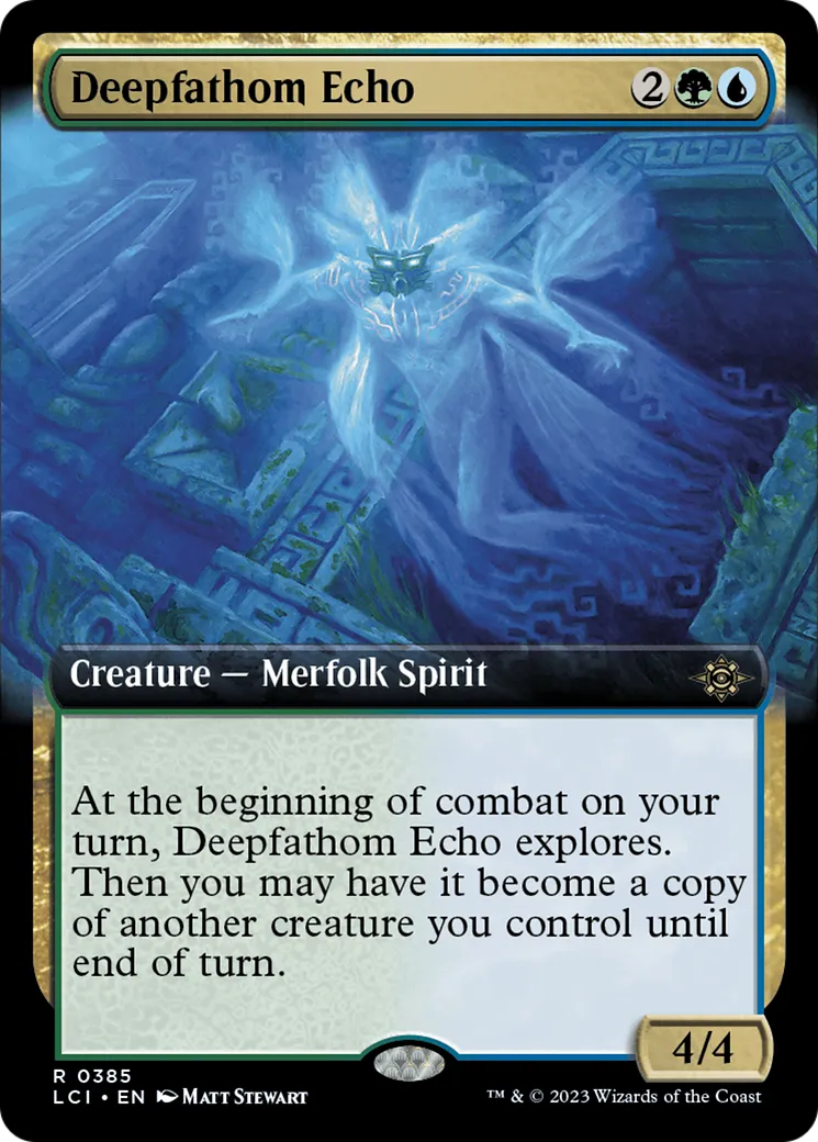 Deepfathom Echo — The Lost Caverns of Ixalan — Magic: The Gathering