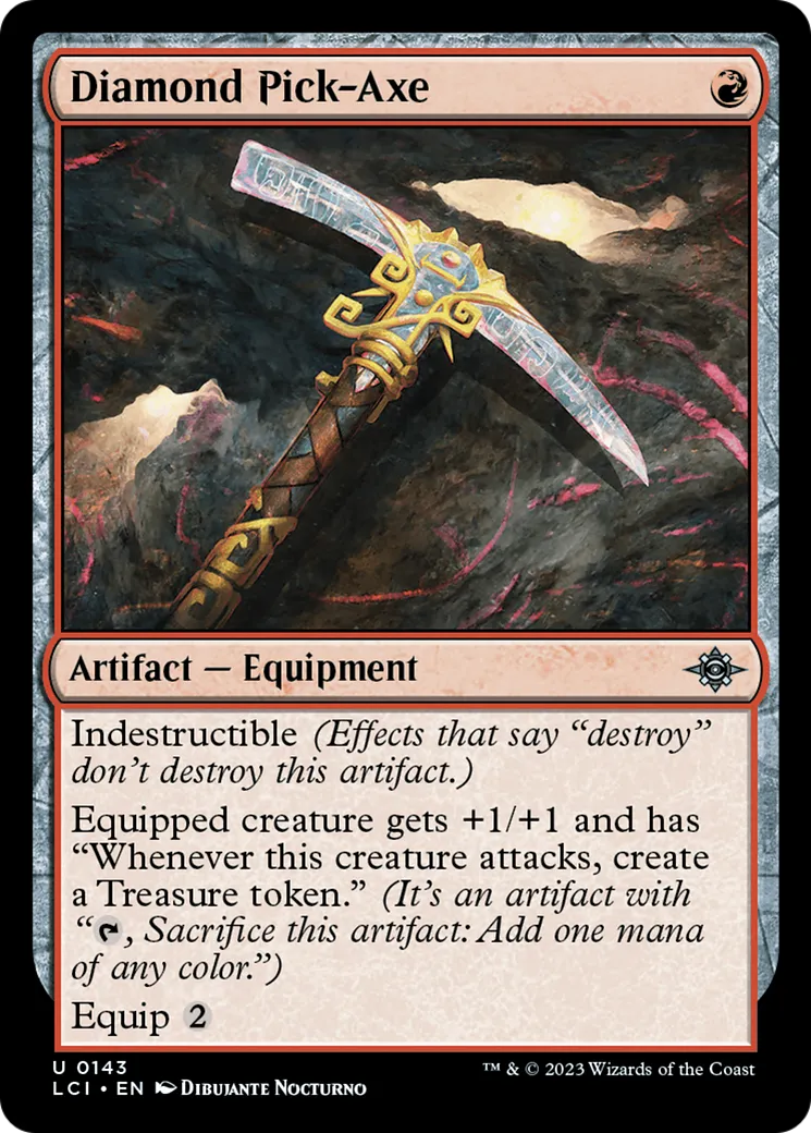 Diamond Pick-Axe — The Lost Caverns of Ixalan — Magic: The Gathering