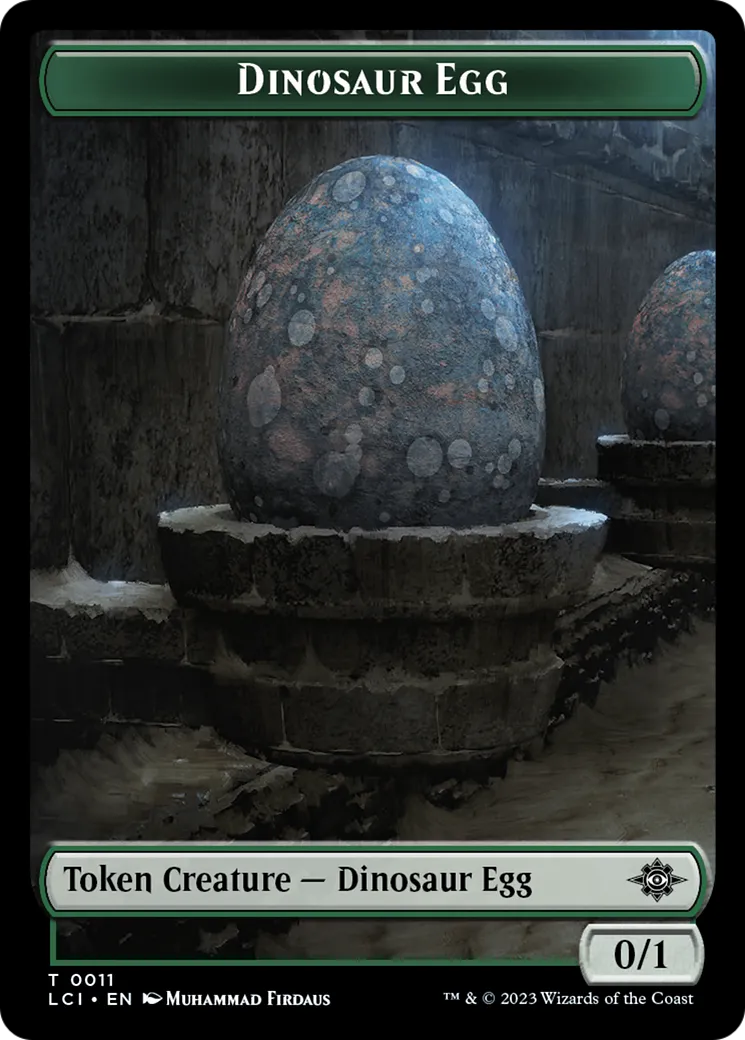Dinosaur Egg — The Lost Caverns of Ixalan — Magic: The Gathering