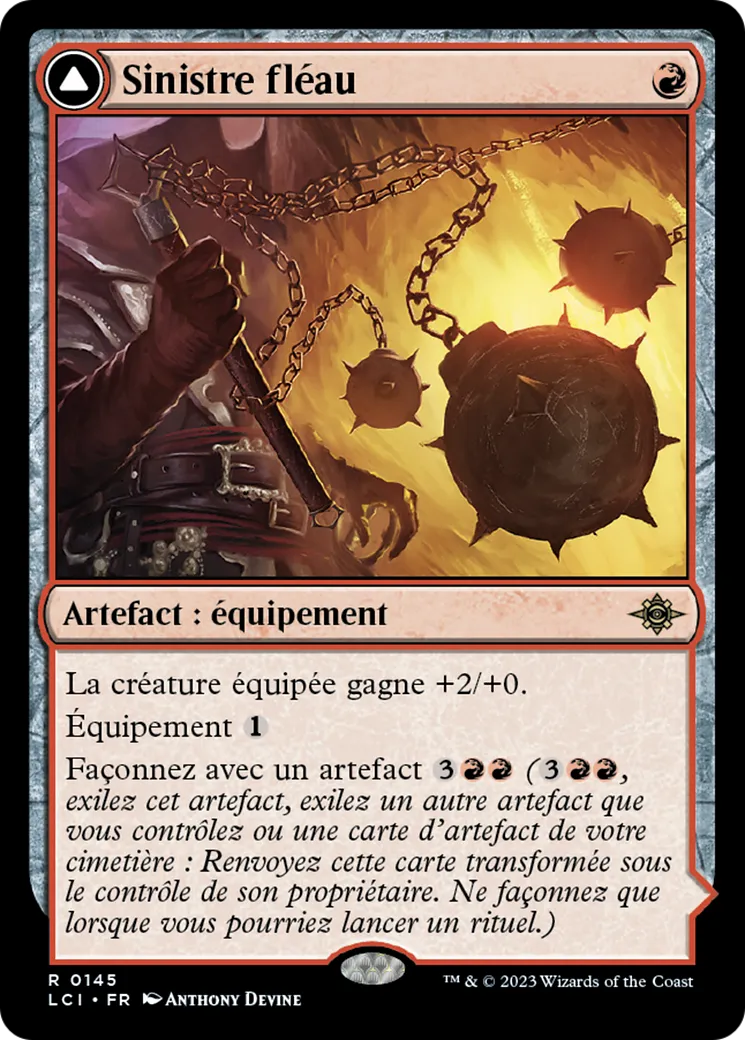 Sinistre fléau // Sinistre tromblon — The Lost Caverns of Ixalan — Magic: The Gathering