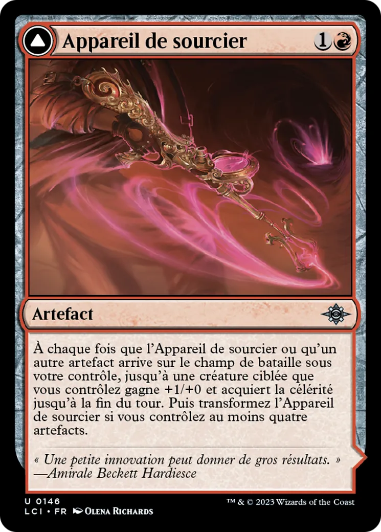 Appareil de sourcier // Grotte aux géodes — The Lost Caverns of Ixalan — Magic: The Gathering