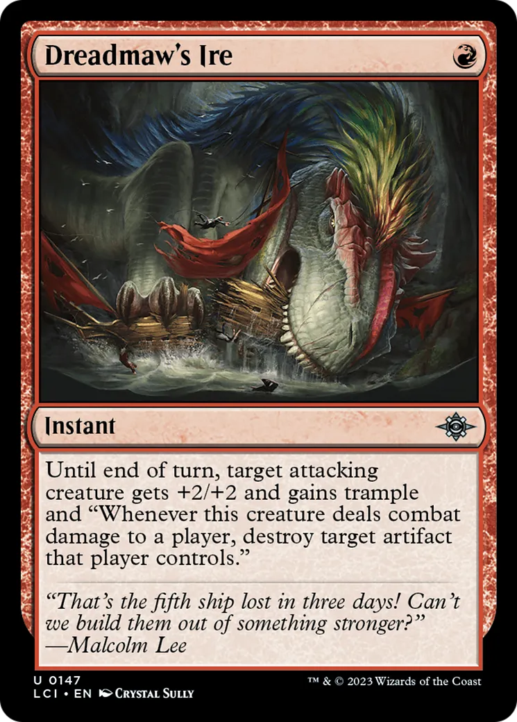 Colère du gueuleffroi — The Lost Caverns of Ixalan — Magic: The Gathering