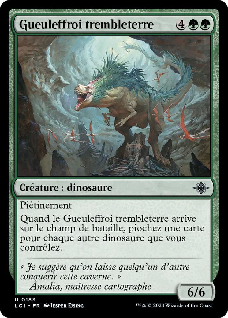 Gueuleffroi trembleterre — The Lost Caverns of Ixalan — Magic: The Gathering